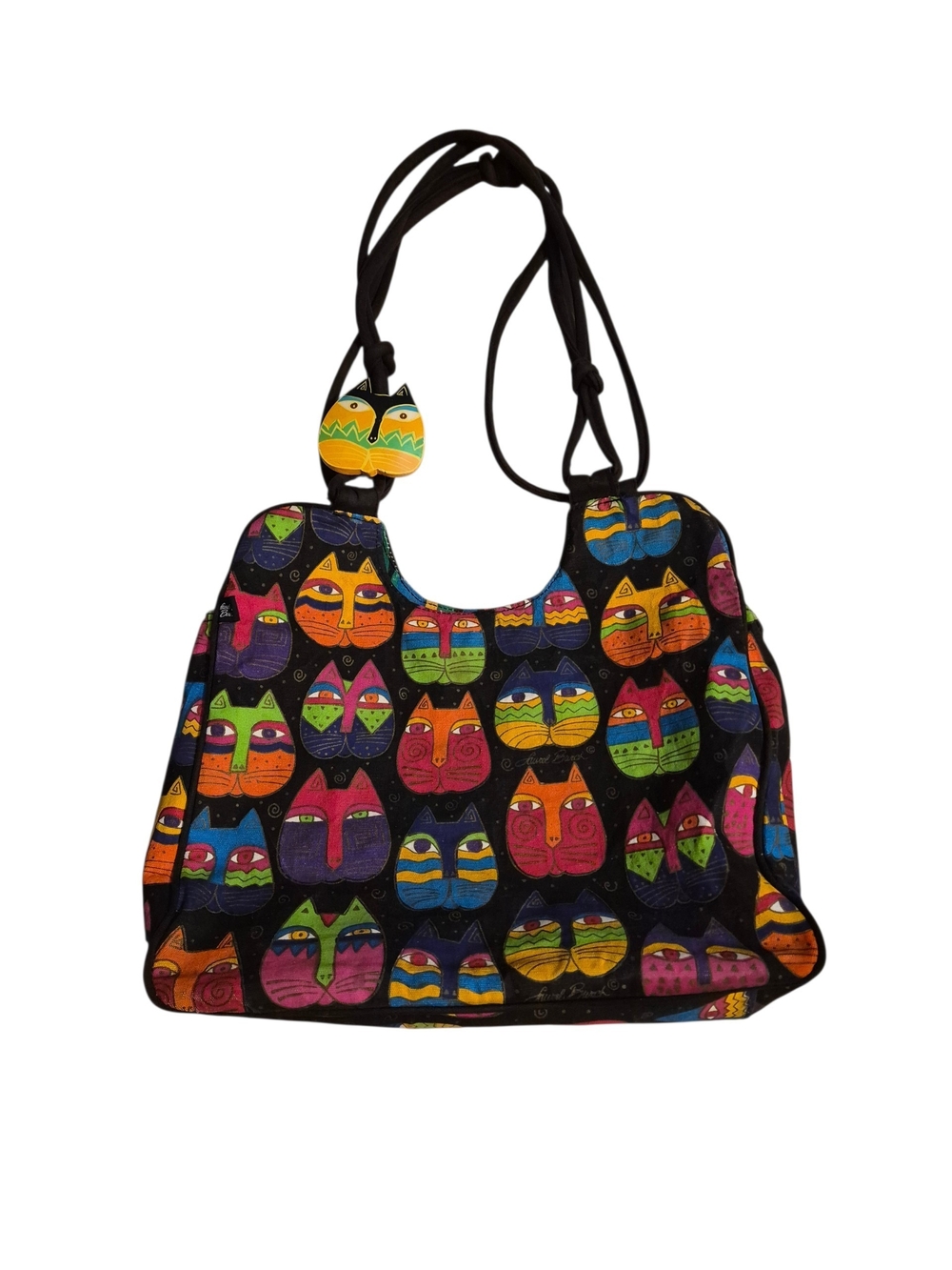 Laurel Burch canvas tote bag
